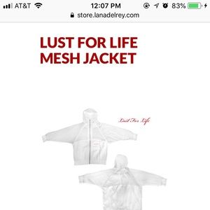 Lana Del Rey - Lust for Life Tour mesh jacket